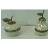 Screw Off Tops on Apple and Pear