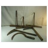 Scythes. Hooks and Tee Auger