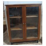 Brown Two Door Cabinet