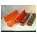 Three Emergency Warning Triangles