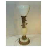 Single Marble Based Lamp