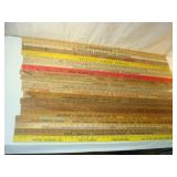 19 Yard Sticks - Lot 1