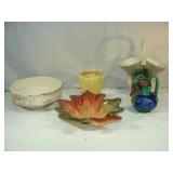 German, Vase, Planter and Leaf