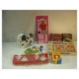 Barbie, Games, Smurfs and New Puppy