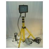 Halogen Work Lights on Tripods