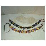 2 Native America Bead Work - Head Bands