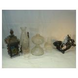 Candle Burner, Oil Lamp and Plastic Black Hanger
