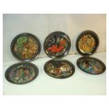 Six Fine Detailed Plates and Foreign Print