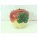 Vintage Apple Cookie Jar