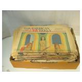 Large Stack of American Weekly from 30