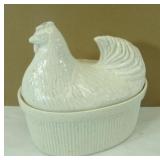 Large Hen Bowl - little chip on Comb