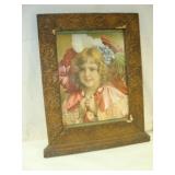 Very Old PRUDENTIAL Insurance Framed Calendar