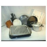 Kitchen Pots and Knives