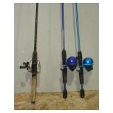 Three Poles and Reels