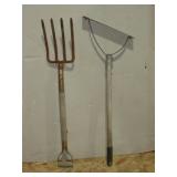 Weed Cutter and Potato Fork