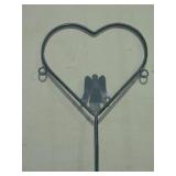 Heart Shaped Garden Stake