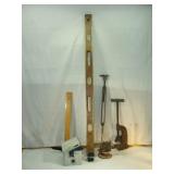 Trimmed Level, Turn Buckle, Pipe Cutter and More