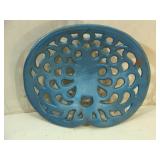 Blue Cast Iron Implement Set