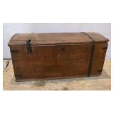 Very Antique 1866 Immigrant Trunk