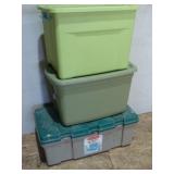 Mainly Three Green Totes