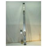 Nice Long JOHNSON Level and STANLEY Level