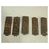 Metal Year Tags for Wisconsin License Plates