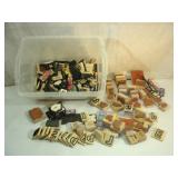 Alphabet, Animals and Related Ink Stamps