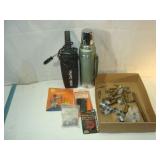Car Vac, Stanley Thermos and Brass