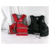 Red and Black Life Jackets - Adult