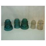 Five Insulators - Mostly Hemingray