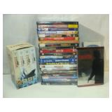 Movie DVDs and a Few Tape