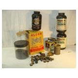 Black Powder and Wads - Bottles are Partial Only