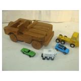 Wooden Jeep, Tonka and Related