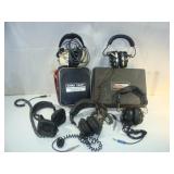 Five Vintage Head Phones - Unk Condition - KOSS
