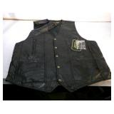 Like NEW Genuine Leather Vest - XL