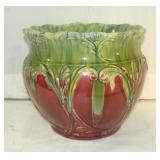 Red and Green Planter