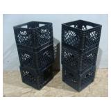 SIx Black Milk Crates #2