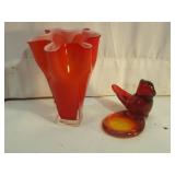 Red Art Glass