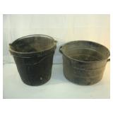Tough Rubber Feed Pail and Canner