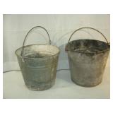 Vintage Galvanized Pails/Planters