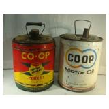 Two COOP Cans