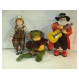 Doll, Frog and Guitar Man