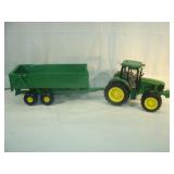 John Deere 6930 Tractor and Wagon