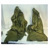 Two Long Army Jackets