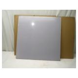 1/2 Inch Thick 24 x 24 Square of ? Poly