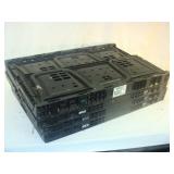 Four Collapsible Crates