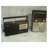 SONY and Arvin Radios