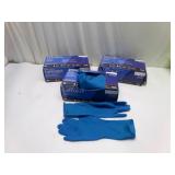 Three Boxes of SAFEGRIP Blue Gloves