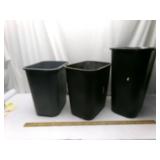 Black Waste Baskets