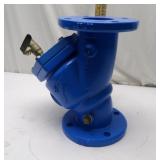 Large Blue Valve
